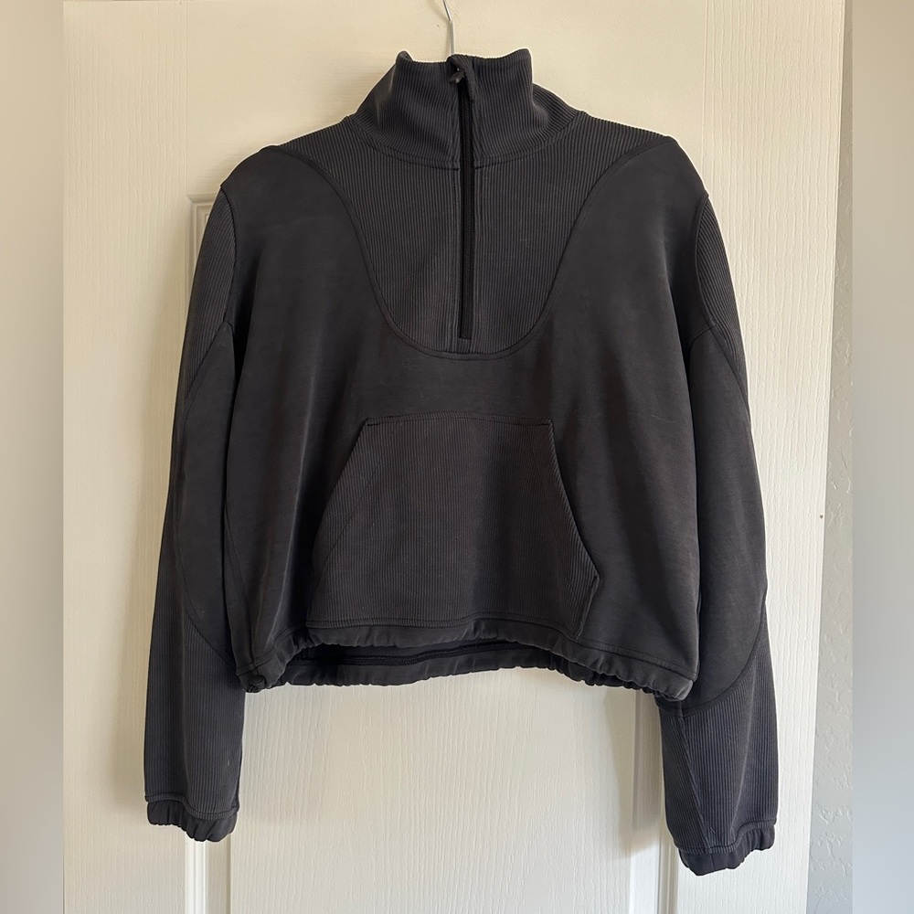 Lululemon Softstreme Ribbed Half-Zip Pullover